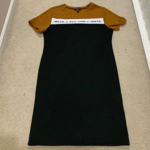 Forever 21 Milan New York Tokyo T Shirt Dress